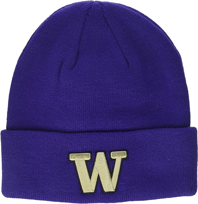 Collegiate Pom and Cuffed Style Beanies - West Virginia