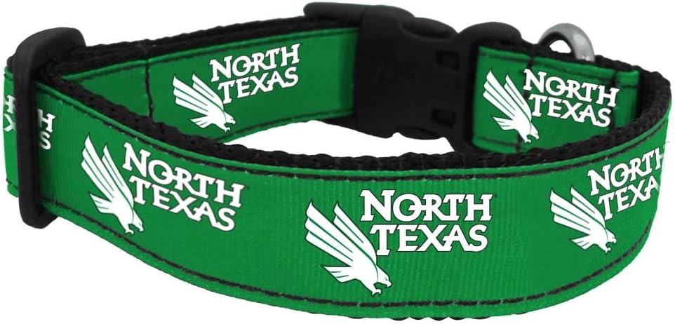 College Dog Collar - North Texas