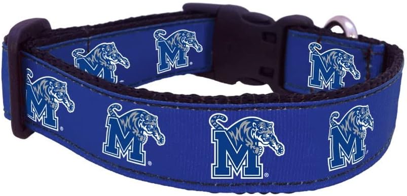 College Dog Collar - Memphis