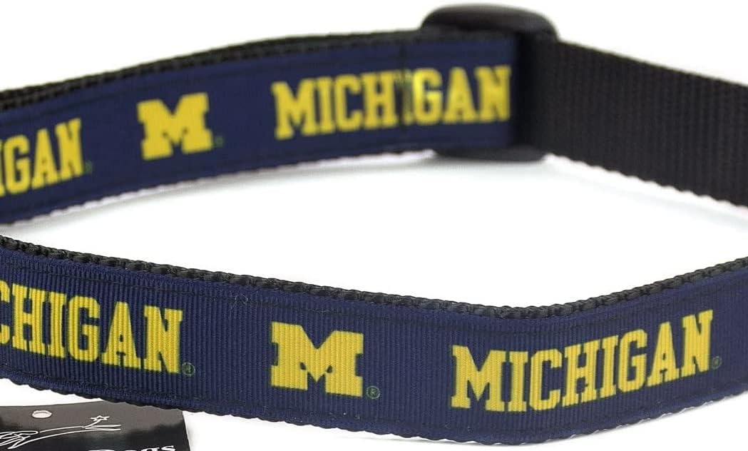 College Dog Collar - Michigan
