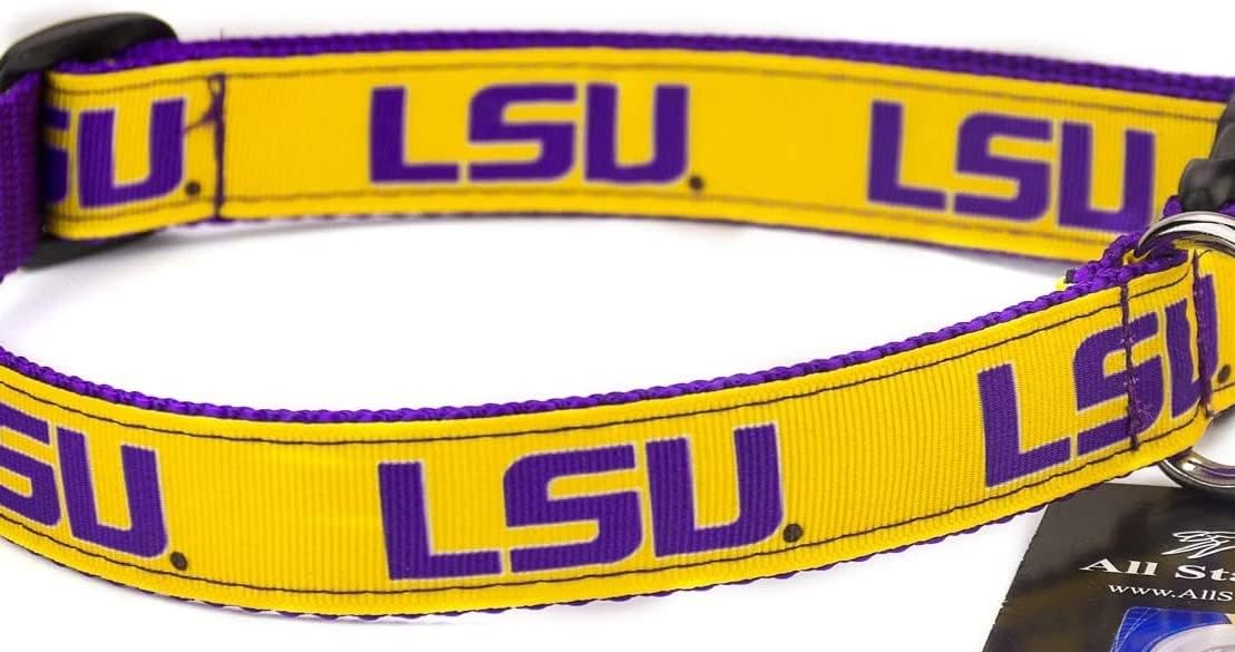 College Dog Collar - LSU