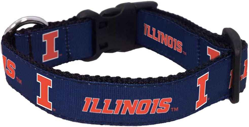 College Dog Collar - Illinois