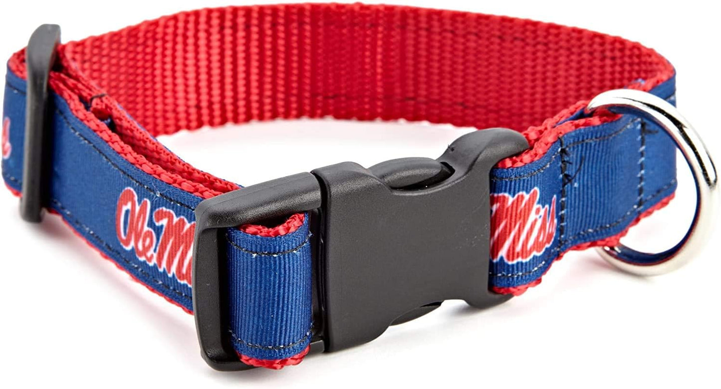 College Dog Collar - Ole MIss
