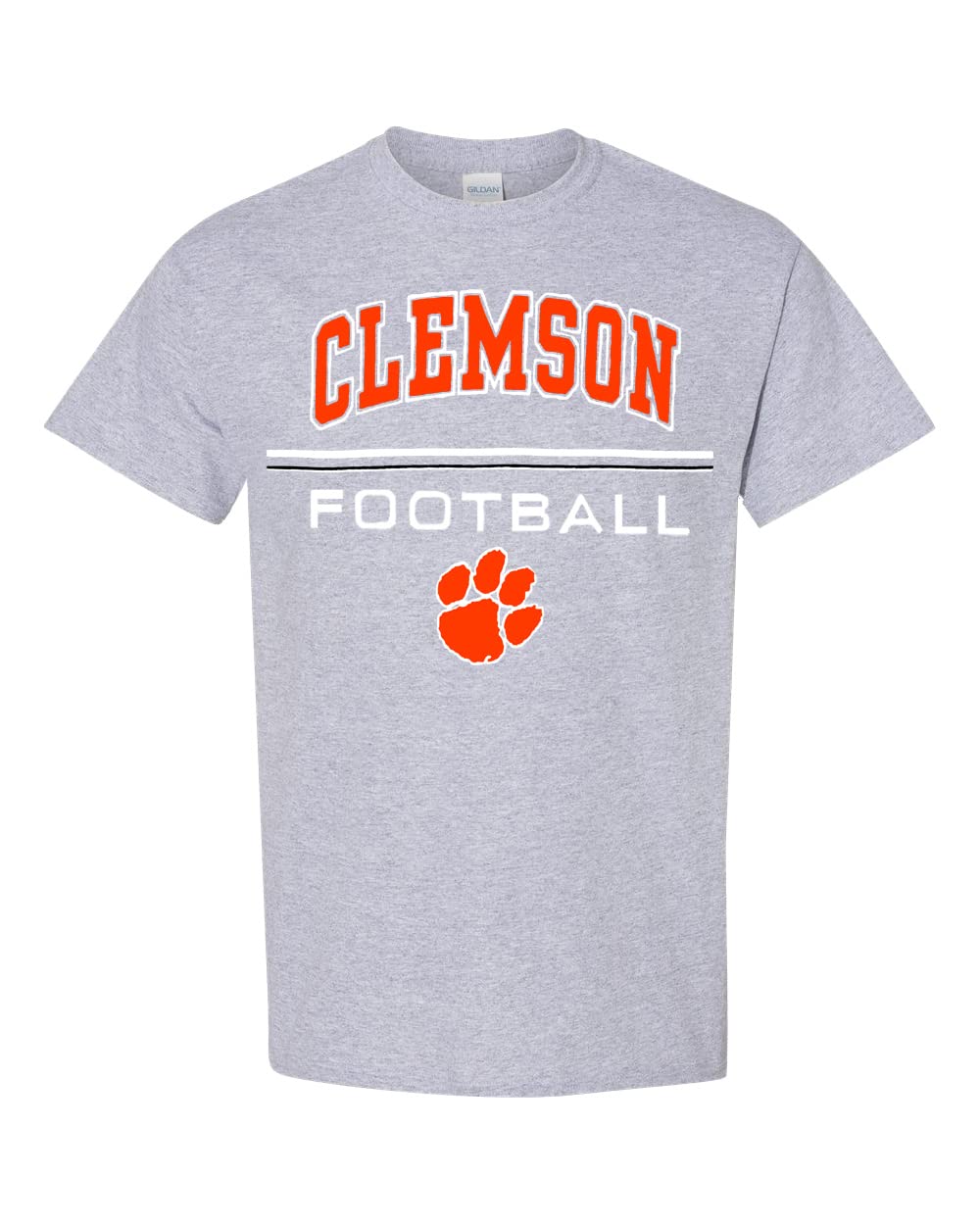 Collegiate Football Short-Sleeve T-Shirts - Youth and Adult - Clemson