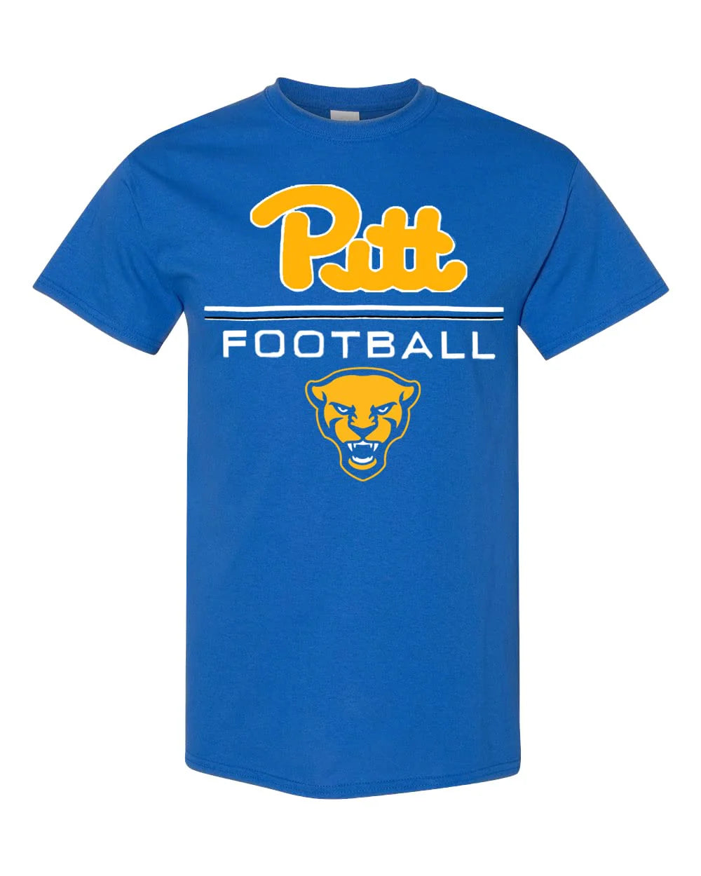 Collegiate Football Short-Sleeve T-Shirts - Youth and Adult - Pitt
