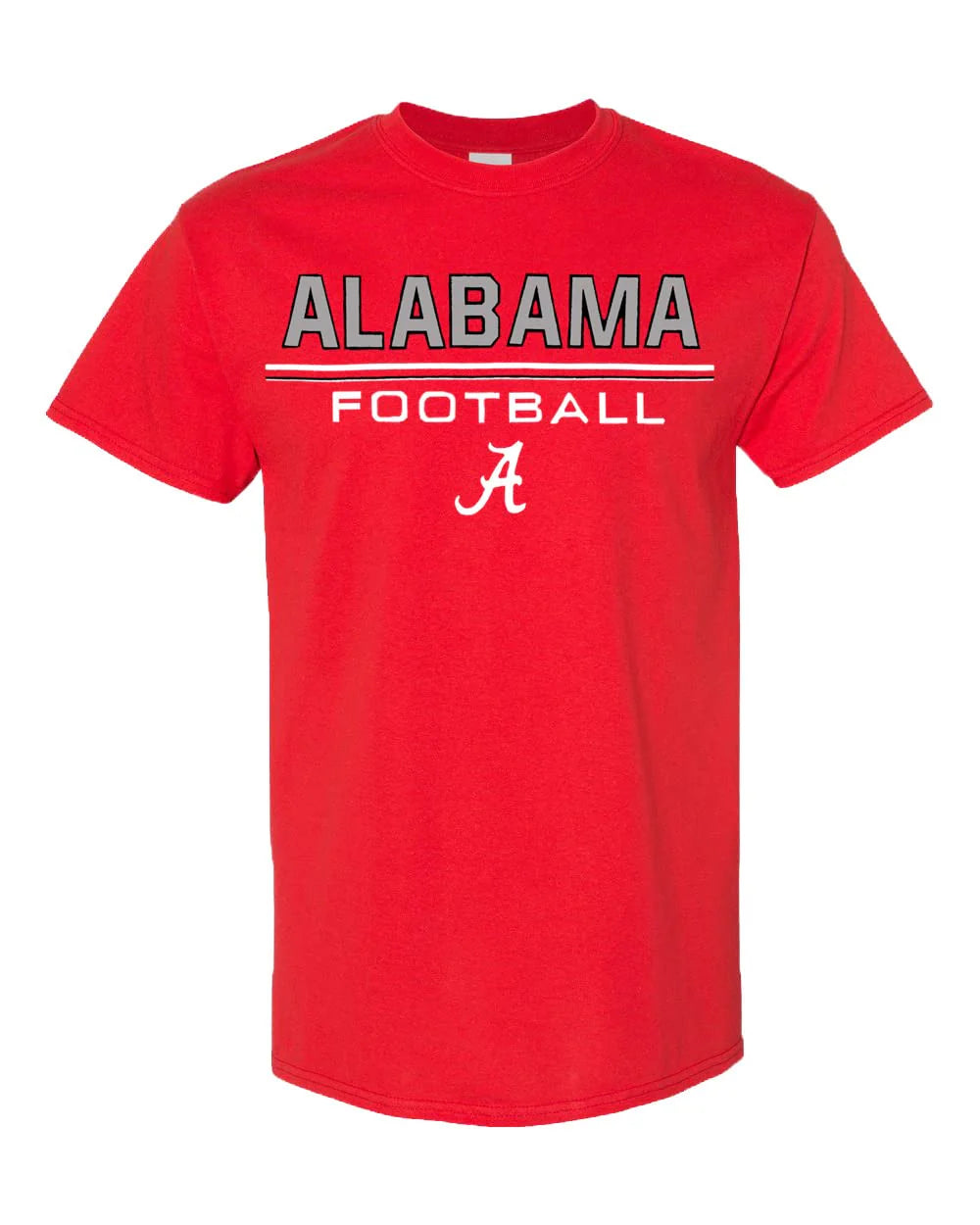 Collegiate Football Short-Sleeve T-Shirts - Youth and Adult - Alabama
