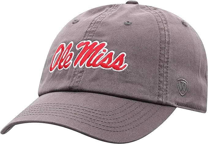 Collegiate Hats - Ole Miss Grey