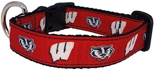College Dog Collar - Wisconsin