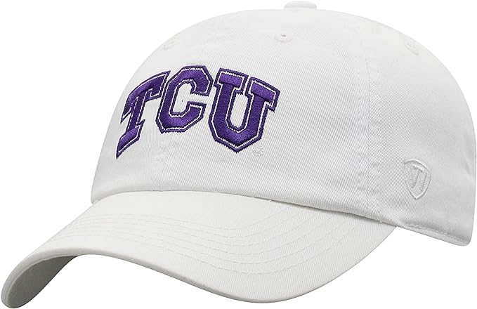Collegiate Hats - Tcu White