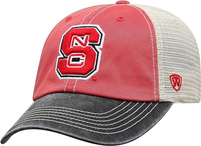 Collegiate Hats - Ncsu Logo Mesh