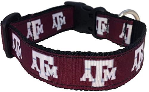 College Dog Collar - Texas A&M