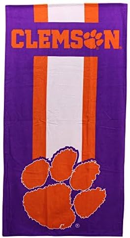 Collegiate Unisex Adult Beach Towel - Clemson