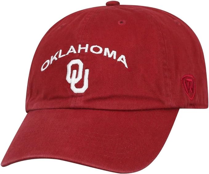 Collegiate Hats - Oklahoma Red Arch