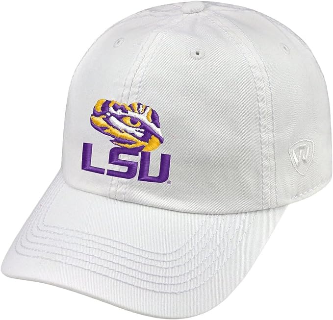 Collegiate Hats - Lsu White
