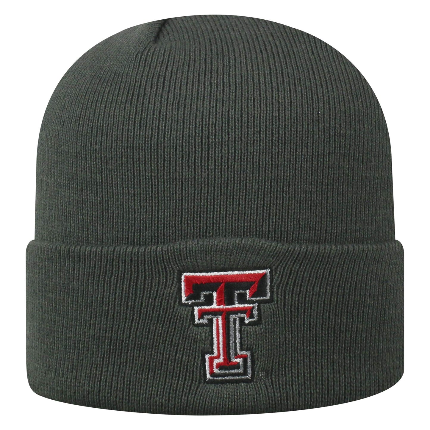 Top of the World NCAA Men's Cuffed Knit Hat Charcoal Icon