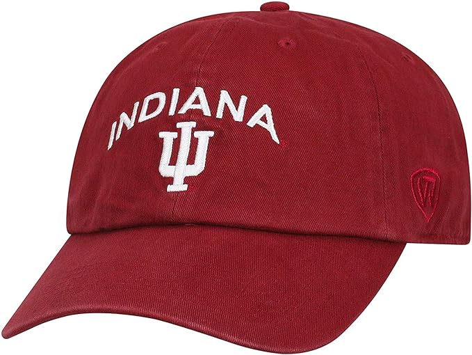 Collegiate Hats - Indiana Arch Red