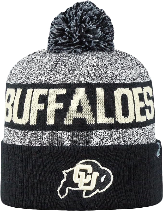 Collegiate Pom and Cuffed Style Beanies