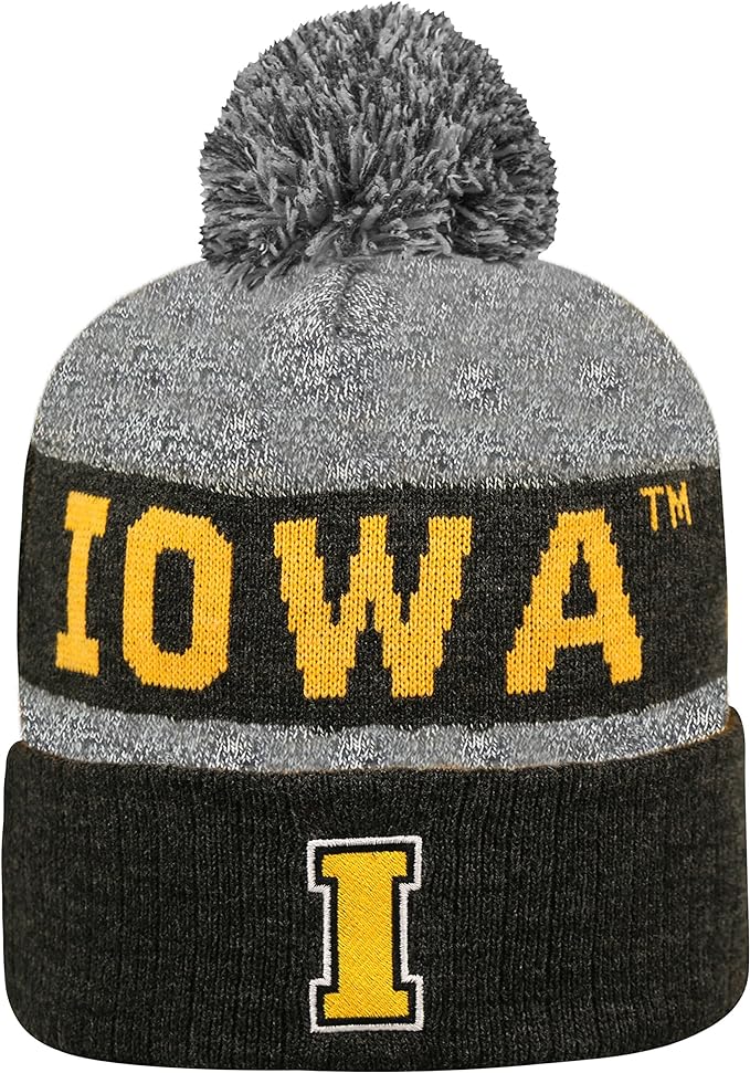 Collegiate Pom and Cuffed Style Beanies