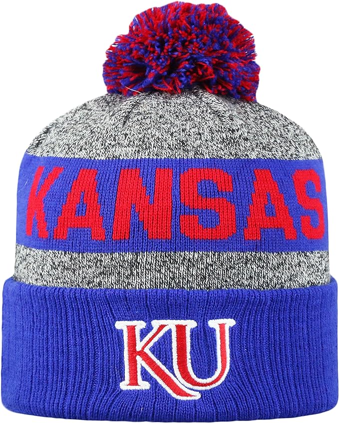 Collegiate Pom and Cuffed Style Beanies