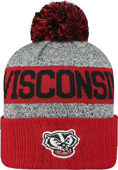 Collegiate Pom and Cuffed Style Beanies