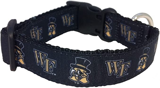 College Dog Collar - Adjustable Length