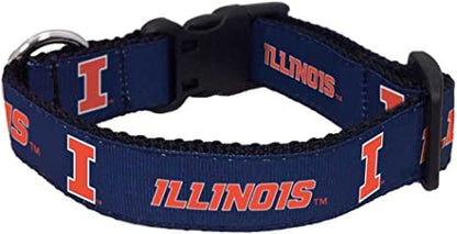 College Dog Collar - Adjustable Length