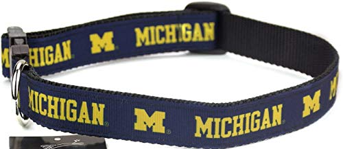 Collegiate Dog Collar - heavy duty snap clasp closure