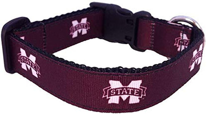 Collegiate Dog Collar - heavy duty snap clasp closure