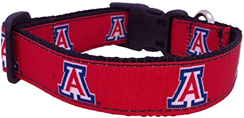 Collegiate Dog Collar - heavy duty snap clasp closure