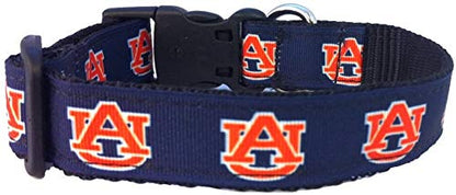 Collegiate Dog Collar - heavy duty snap clasp closure