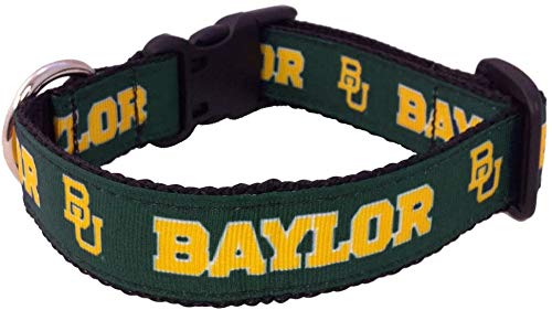 Collegiate Dog Collar - heavy duty snap clasp closure