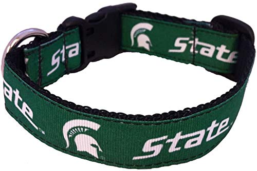 Collegiate Dog Collar - heavy duty snap clasp closure