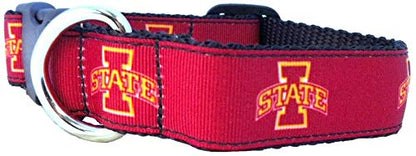 Collegiate Dog Collar - heavy duty snap clasp closure