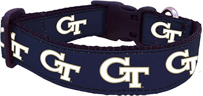 College Dog Collar - Adjustable Length