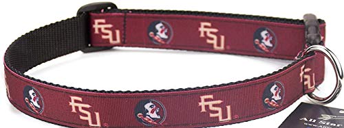 Collegiate Dog Collar - heavy duty snap clasp closure