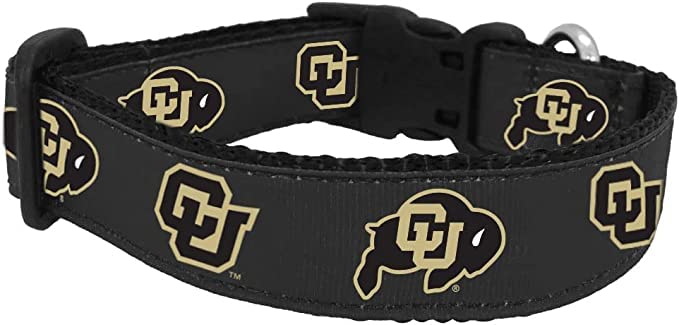 College Dog Collar - Adjustable Length