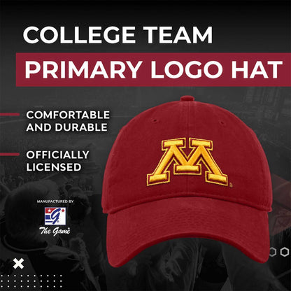 The Game NCAA Adult Relaxed Fit Logo Hat - Embroidered Logo - 100% Cotton - Elevate Your Style and Show Your Team Spirit