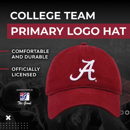 The Game NCAA Adult Relaxed Fit Logo Hat - Embroidered Logo - 100% Cotton - Elevate Your Style and Show Your Team Spirit