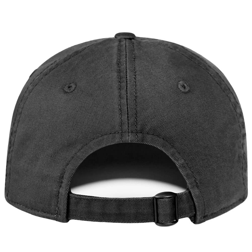 Top of the World Men's Adjustable Relaxed Fit Charcoal Icon Hat