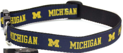 Collegiate Dog Collar - heavy duty snap clasp closure