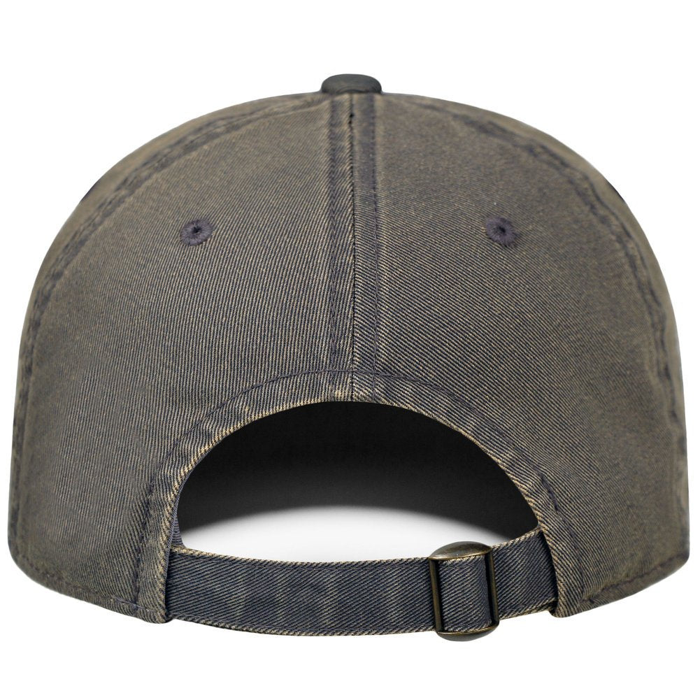 Top of the World Men's Adjustable Relaxed Fit Charcoal Icon Hat