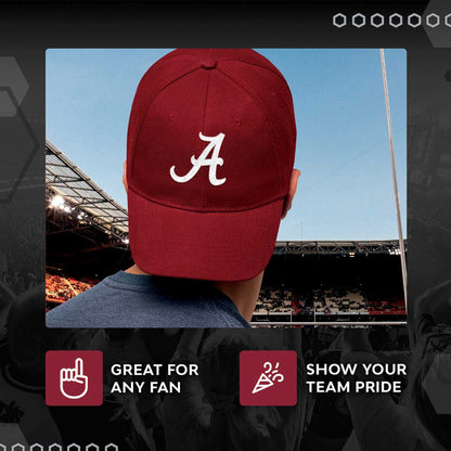 The Game NCAA Adult Relaxed Fit Logo Hat - Embroidered Logo - 100% Cotton - Elevate Your Style and Show Your Team Spirit