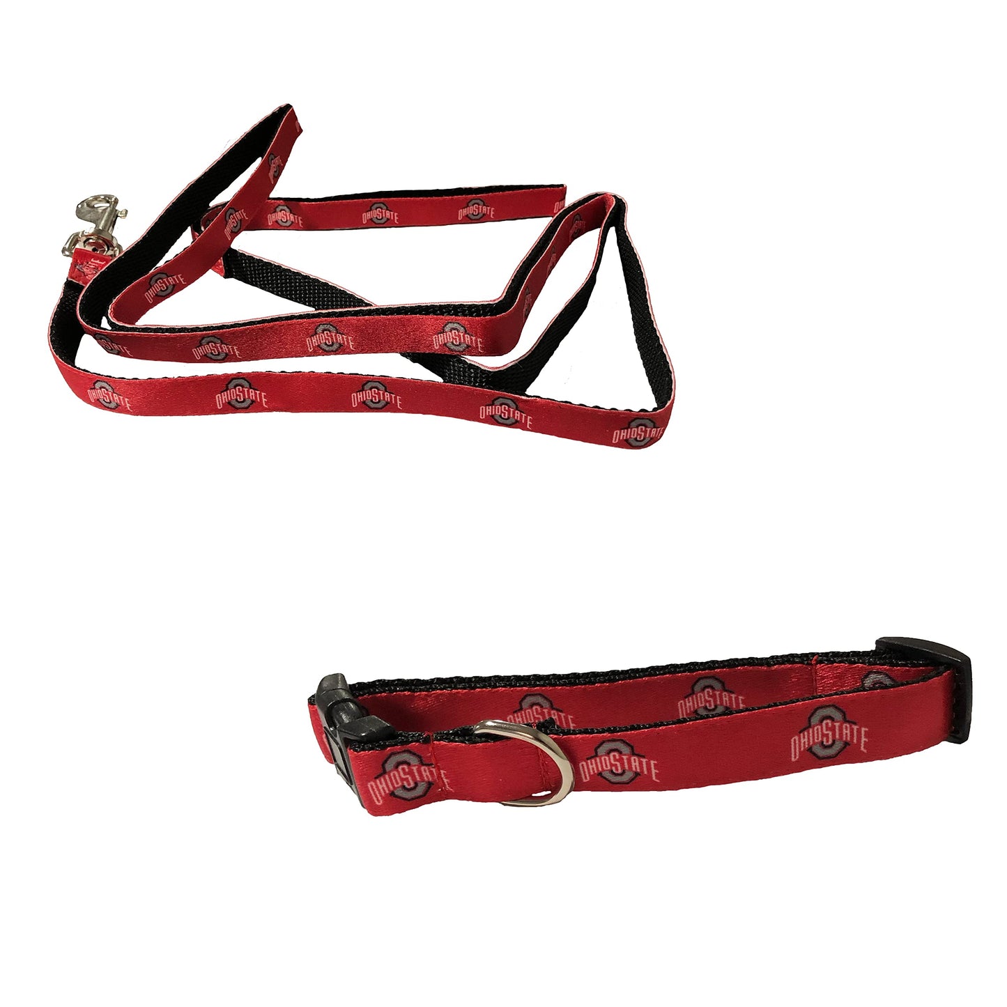 Collegiate X-Small Dog Collar and Small Leash Bundle