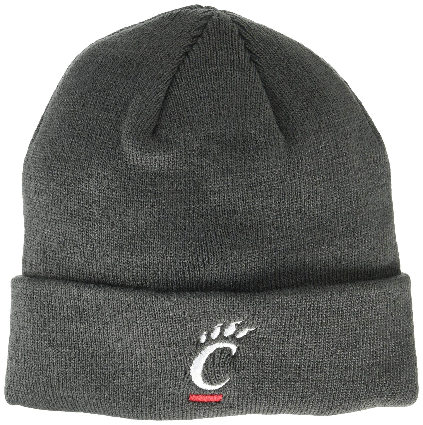 Top of the World Men's Cuffed Knit Charcoal Icon Hat