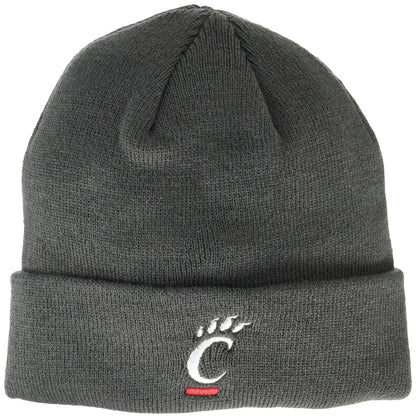 Top of the World Men's Cuffed Knit Charcoal Icon Hat