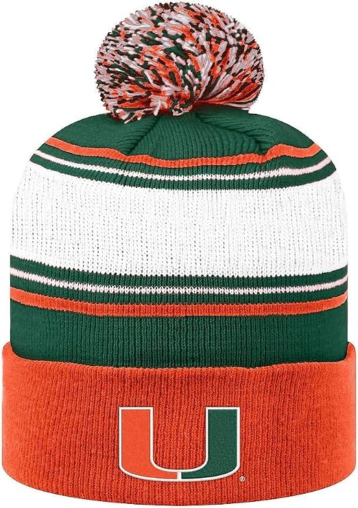 Miami Winter Striped Beanie