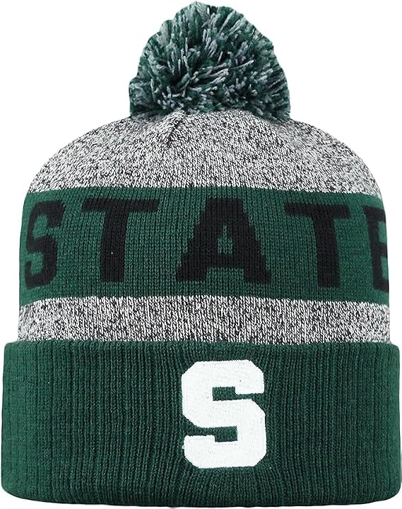 Michigan State Grey Winter Beanie