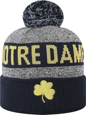Notre Dame Grey Winter Beanie