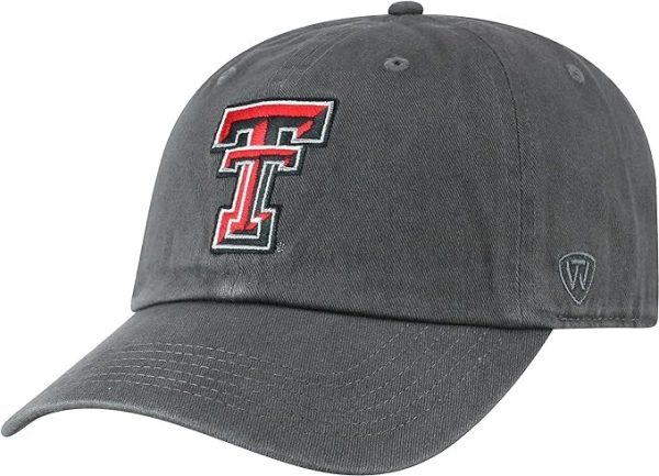 Texas Tech Charcoal Texas Tech Charcoal Cuffed Beanie