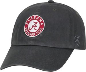 Alabama Circle Charcoal Hat